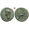 Roman Imperial Coins, Caligula, As 37-38, good vf / vf-xf