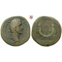Roman Imperial Coins, Antoninus Pius, Sestertius 148-149, nearly vf