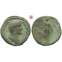 Roman Imperial Coins, Marcus Aurelius, Caesar, Sestertius 140-144, good vf / vf