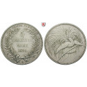 Associated Regions, German New Guinea, 5 Neu-Guinea Mark 1894, Bird of paradise, A, vf, J. 707