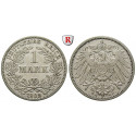 German Empire, Standard currency, 1 Mark 1902, G, good vf, J. 17