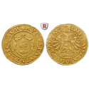 Augsburg, Imperial city, Goldgulden o. J. (1519-1556), good vf