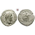 Roman Imperial Coins, Septimius Severus, Denarius 209, xf / good vf