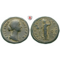 Roman Imperial Coins, Faustina Junior, wife of  Marcus Aurelius, As 161-175, vf