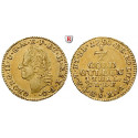 Brunswick, Brunswick-Calenberg-Hannover, Georg II, 1/2 Goldgulden (1 Taler) 1750, xf