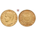 German Empire, Bayern, Otto, 10 Mark 1896, D, vf, J. 199