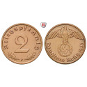 Third Reich, Standard currency, 2 Reichspfennig 1936, F, xf, J. 362