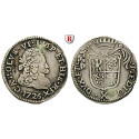 Holy Roman Empire, Karl VI, 10 Soldi 1726, vf