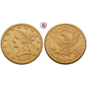 USA, 10 Dollars 1886, 15.05 g fine, vf-xf / xf