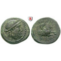 Mysia, Lampsakos, Bronze 190-85 BC, vf