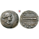Macedonia-Roman Province, Freistaat, Tetradrachm 167-147 BC, good vf / vf