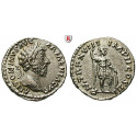 Roman Imperial Coins, Marcus Aurelius, Denarius, good xf