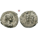 Roman Imperial Coins, Caracalla, Denarius 198, good vf