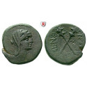Sicily, Menainon, Bronze 200-100 BC, vf