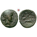 Sicily, Katane, Bronze after 212 BC, nearly vf