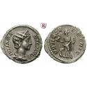 Roman Imperial Coins, Julia Mamaea, mother of Severus Alexander, Denarius 222, good xf