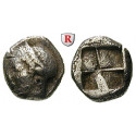 Ionia, Phokaia, Diobol 510-494 BC, vf