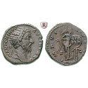 Roman Imperial Coins, Marcus Aurelius, Dupondius 171, vf-xf / good vf