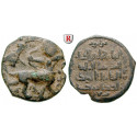 Urtukids of Maridin, Nasir al-Din Urtuk Arslan, Dirham 599 AH = 1202-1203, vf