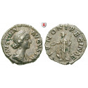 Roman Imperial Coins, Faustina Junior, wife of  Marcus Aurelius, Denarius 161-175, vf-xf