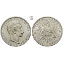 German Empire, Preussen, Wilhelm II., 3 Mark 1912, A, xf-unc, J. 103