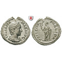 Roman Imperial Coins, Julia Mamaea, mother of Severus Alexander, Denarius 228, xf