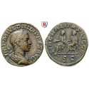 Roman Imperial Coins, Philippus II, Sestertius 247-249, vf