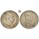 Italy, Kingdom Of Italy, Vittorio Emanuele III, 10 Lire 1936, year 14, vf-xf