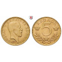 Sweden, Gustav V., 5 Kronor 1920, 2.02 g fine, xf