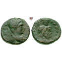 Roman Provincial Coins, Judaea, Caesarea Maritima, Elagabalus, AE, nearly vf