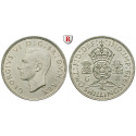 Great Britain, George VI, 2 Shilling 1939, mint state
