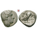 Attika, Athens, Drachm about 410 BC, good vf
