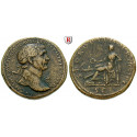Roman Imperial Coins, Trajan, Sestertius 101-102, good vf
