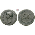 Roman Imperial Coins, Tiberius, As 21-22, vf
