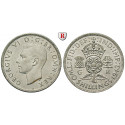 Great Britain, George VI, 2 Shilling 1943, mint state