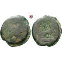 Roman Republican Coins, L. Sempronius Pitio, As, fine-vf