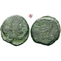 Roman Republican Coins, Anonymous, As, fine / fine-vf