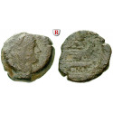 Roman Republican Coins, Anonymous, As, fine-vf