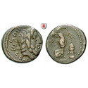 Roman Republican Coins, L. Rubrius Dossenus, Quinarius, vf