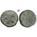 Roman Republican Coins, Anonymous, Semis, nearly vf