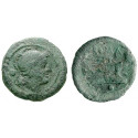Roman Republican Coins, Anonymous, Uncia, nearly vf