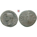 Roman Imperial Coins, Agrippa, As 37-41, nearly vf
