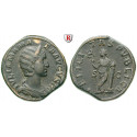 Roman Imperial Coins, Julia Mamaea, mother of Severus Alexander, Sestertius 224, vf-xf