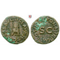 Roman Imperial Coins, Claudius I., Quadrans, vf-xf