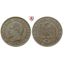 France, Napoleon III, 5 Centimes 1856, vf-xf