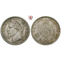 France, Napoleon III, 2 Francs 1868, vf-xf