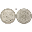 German Empire, Mecklenburg-Schwerin, Friedrich Franz IV., 5 Mark 1904, A, nearly xf / xf-FDC, J. 87