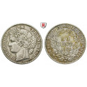 France, Third Republic, 50 Centimes 1872, good vf