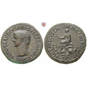 Roman Imperial Coins, Nero Claudius Drusus, brother of Tiberius, Sestertius 41-54, xf / vf-xf