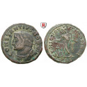 Roman Imperial Coins, Constantius I, Caesar, Follis 303-305, vf